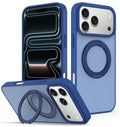 Skin Feel Revolving Kickstand Magnetic Phone Case, For iPhone 18 Pro