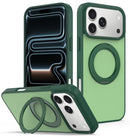 Skin Feel Revolving Kickstand Magnetic Phone Case For iPhone 17 Pro Max