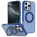Skin Feel Revolving Kickstand Magnetic Phone Case, For iPhone 16, For iPhone 15 Pro Max, For iPhone 15 Pro, For iPhone 15