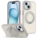 Skin Feel Revolving Kickstand Magnetic Phone Case, For iPhone 14 / 13, For iPhone SE 2022 / 2020 / 8 / 7, For iPhone 12 / 12 Pro