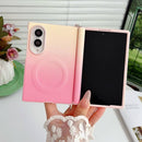 For Samsung Galaxy Z Fold 8 5G Colourful Gradient Leather Texture Phone Case