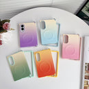 For Samsung Galaxy Z Fold 8 5G Colourful Gradient Leather Texture Phone Case