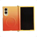 For Samsung Galaxy Z Fold 8 5G Colourful Gradient Leather Texture Phone Case