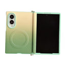 For Samsung Galaxy Z Fold 8 5G Colourful Gradient Leather Texture Phone Case