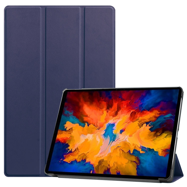 For Lenovo Tab P11 Pro (TB-XJ706F) Custer Texture Horizontal Flip Sleep / Wake-up Function