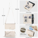 Detachable 2 in 1 Zipper Wallet Magnetic Phone Case with Lanyard For iPhone 17e / 16e