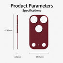 Titanium Alloy Hollow Camera Lens Protector For iPhone 18 Pro