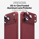 XDcase Armor Full-Coverage Frosted Metal Camera Lens Ring Film For iPhone 18 Pro Max