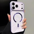Water Ripple PC Magnetic Leather Phone Case, For iPhone 17 Pro