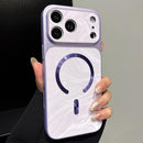 Water Ripple PC Magnetic Leather Phone Case, For iPhone 17 Pro