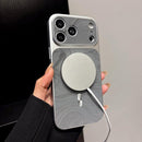 Water Ripple PC Magnetic Leather Phone Case, For iPhone 17 Pro