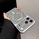 Water Ripple PC Magnetic Leather Phone Case, For iPhone 17 Pro