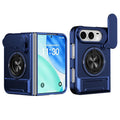 Lens Sliding Window Multifunctional Magnetic Shockproof Phone Case, For iPhone Duo
