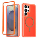 Silicone Magnetic Anti-drop Protective Phone Case, For Galaxy S25 Ultra 5G