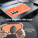 Silicone Magnetic Anti-drop Protective Phone Case, For Galaxy S25 Ultra 5G