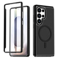Silicone Magnetic Anti-drop Protective Phone Case, For Galaxy S25 Ultra 5G