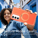 Silicone Magnetic Anti-drop Protective Phone Case with 360 Rotating Holder, For Galaxy S26 / S25 FE 5G, For Galaxy S26+ 5G, For Galaxy S26 Ultra 5G, For Galaxy S26 5G, For Galaxy S25 Ultra 5G