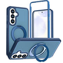 Silicone Magnetic Anti-drop Protective Phone Case with 360 Rotating Holder, For Galaxy S26 / S25 FE 5G, For Galaxy S26+ 5G, For Galaxy S26 Ultra 5G, For Galaxy S26 5G, For Galaxy S25 Ultra 5G