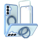 Silicone Magnetic Anti-drop Protective Phone Case with 360 Rotating Holder, For Galaxy S26 / S25 FE 5G, For Galaxy S26+ 5G, For Galaxy S26 Ultra 5G, For Galaxy S26 5G, For Galaxy S25 Ultra 5G