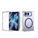 For iPhone Duo MagSafe Integrated Clear PC Phone Case