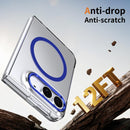 For iPhone Duo MagSafe Integrated Clear PC Phone Case