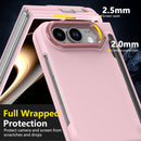 Integrated Skin Feel Lens Folding Holder Pen Slot Shockproof Phone Case with Pen, For iPhone Fold