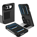 For iPhone Duo Three-dimensional Folding Holder PC Phone Case