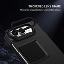 For iPhone Duo Three-dimensional Folding Holder PC Phone Case