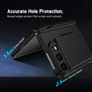 For iPhone Duo Card Bag Holder Hinge Integrated Film Phone Case