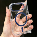 Acrylic Transparent Magnetic Phone Case, For iPhone Duo