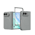 For iPhone Duo Full Cover HD Integrated Magnetic Hinge Folding Phone Case