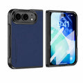For iPhone Duo i.Crystal Lambskin Integrated Film Phone Case