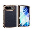 Litchi Texture Magnetic Integrated Film Phone Case, For iPhone Duo