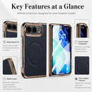 Litchi Texture Magnetic Integrated Film Phone Case, For iPhone Duo