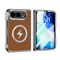 For iPhone Duo Flash Magnetic Integrated Film Phone Case