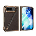 For iPhone Duo Kevlar Texture Built-in Stylus Integrated Film Phone Case