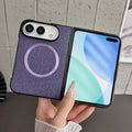 For iPhone Duo Magsafe Magnetic Cloth Texture Phone Case