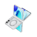 Terminator Style Glitter Powder Magnetic Holder Phone Case, For iPhone Duo