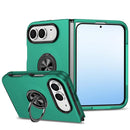PC + TPU Magnetic Phone Case with Invisible Ring Holder, For iPhone Duo