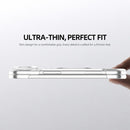 Crystal Clear Magnetic Phone Case with 360 Rotation Holder, For iPhone Duo