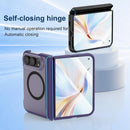 For iPhone Duo Integrated Skin-Friendly Magnetic Phone Case with Holder
