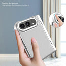 For iPhone Duo Integrated Flip Cover Holder Spray-Coated Finish Magnetic Phone Case