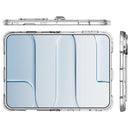 For iPhone Duo TPU PC Hybrid 2.5mm Thick Hinge Shockproof Magnetic Phone Case