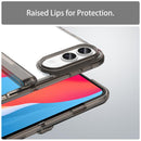 For iPhone Duo PC Hybrid TPU Airbag Folding Center Axis Phone Case