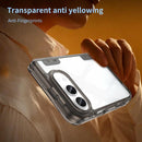 For iPhone Duo PC Hybrid TPU Airbag Folding Center Axis Phone Case