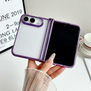 For iPhone Duo Three Parts 6D Electroplating PC Shockproof Phone Case