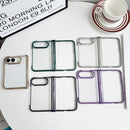 For iPhone Duo Three Parts 6D Electroplating PC Shockproof Phone Case