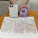 Shell Pattern Two-section PC Magnetic Phone Case, For iPhone Duo
