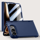For iPhone Duo Integrated Privacy Film Skin Feel Center Axis Phone Case