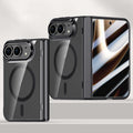 For iPhone Duo Integrated HD Film Electroplated Crystal Clear Center Axis Magnetic